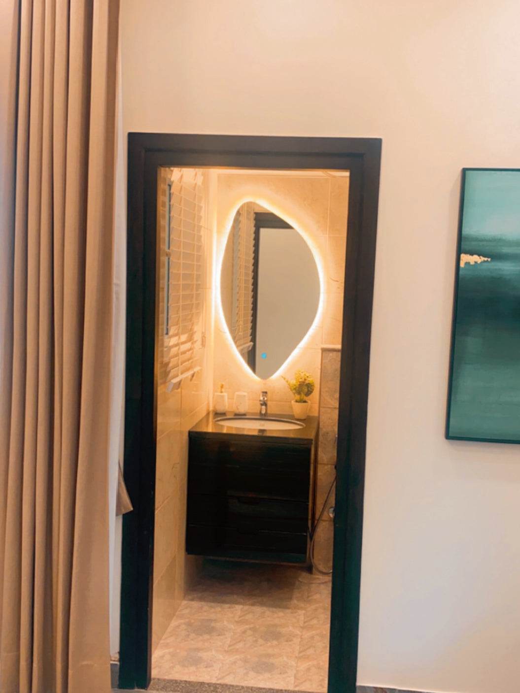 Organic 3k Backlit Mirror - Mirrorwalla