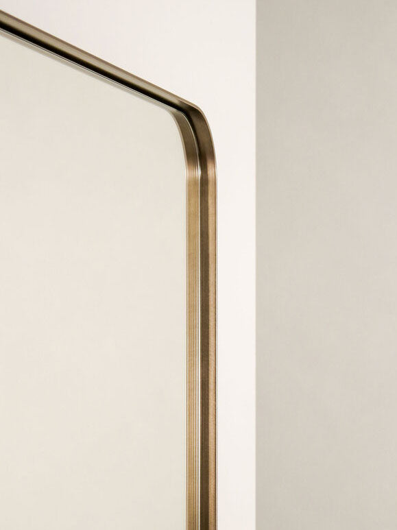 Brass PVD Long Length Mirror