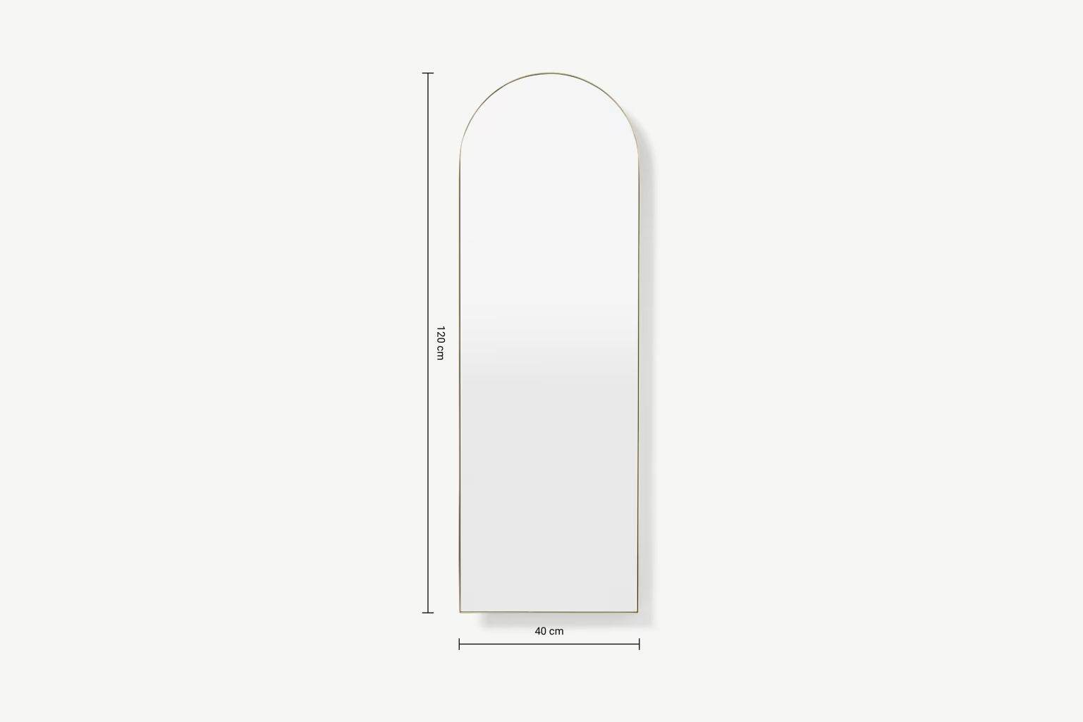 Fizzy Arch Long Pvd Mirror - Mirrorwalla