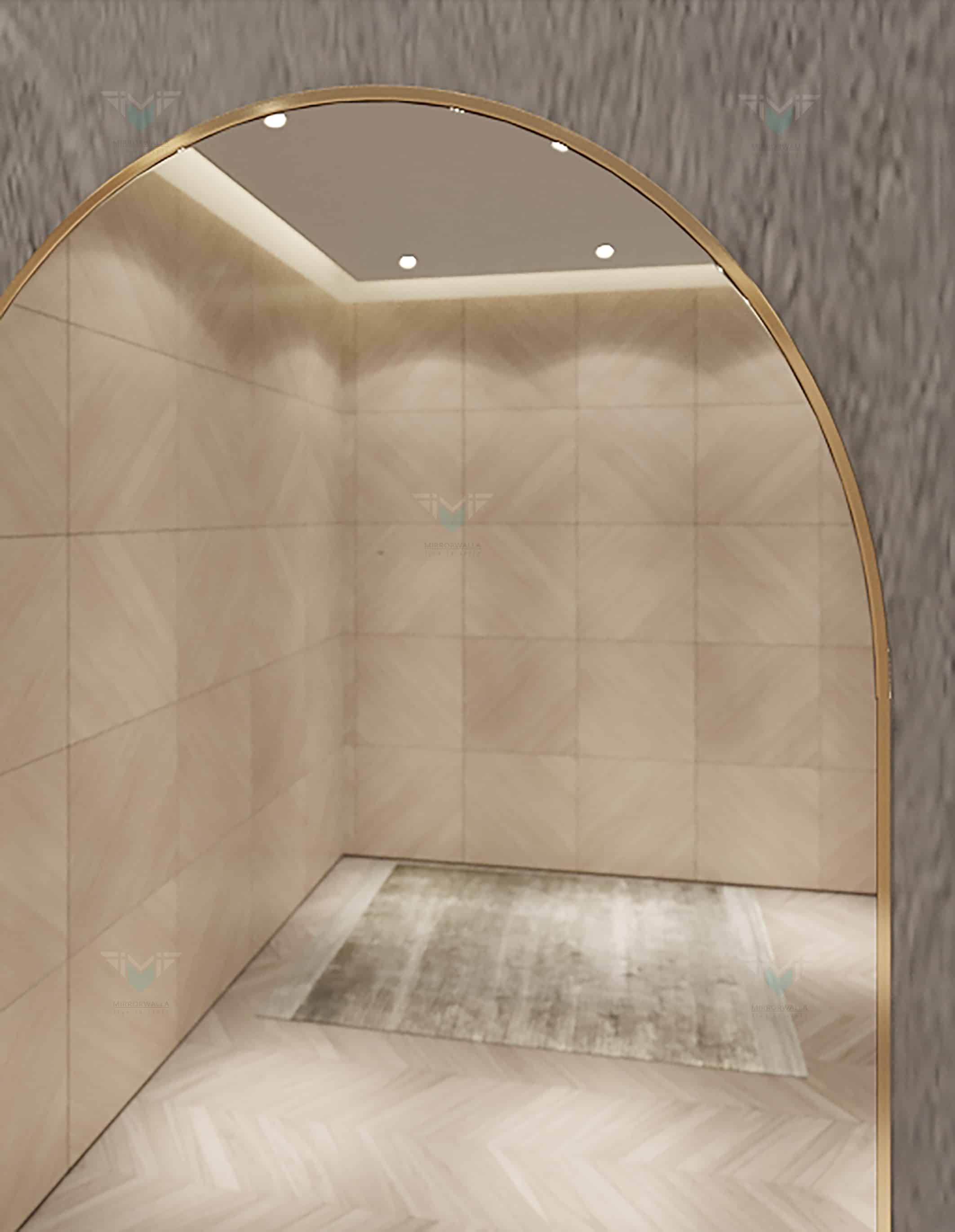 Fizzy Arch Long Pvd Mirror - Mirrorwalla