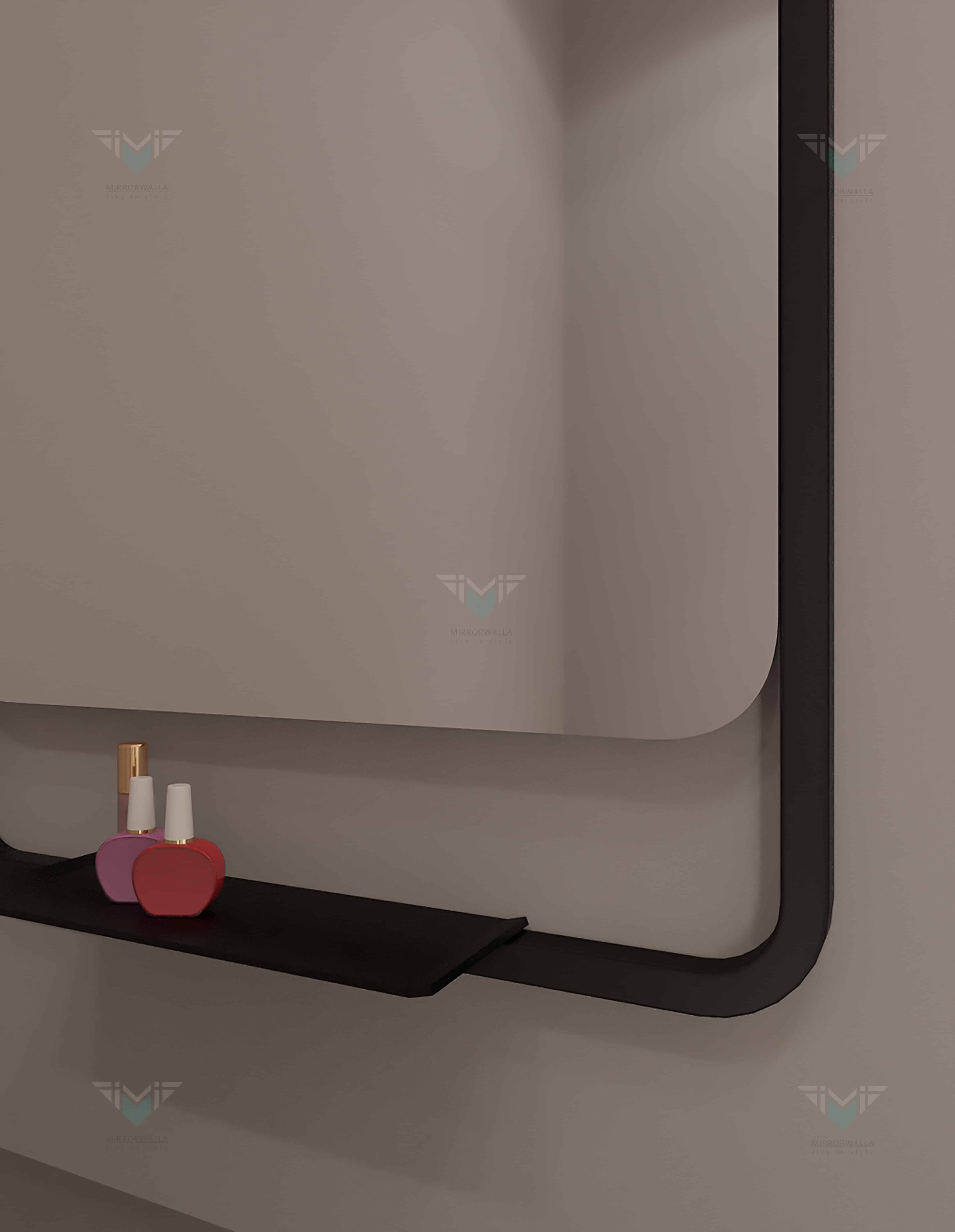 Black-stack Metal Mirror - Mirrorwalla