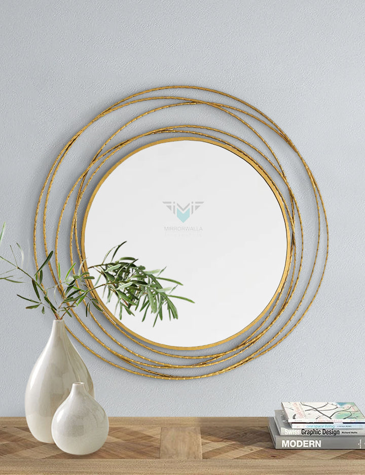 Gold Metal Wires Dc Mirror
