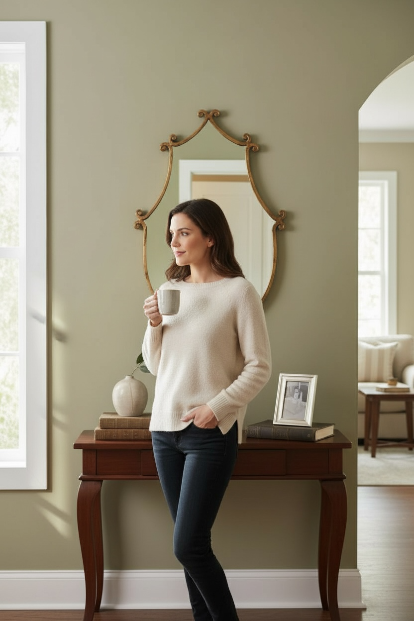 Antique Rod Decorative Mirror