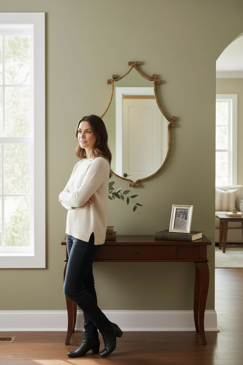 Antique Rod Decorative Mirror