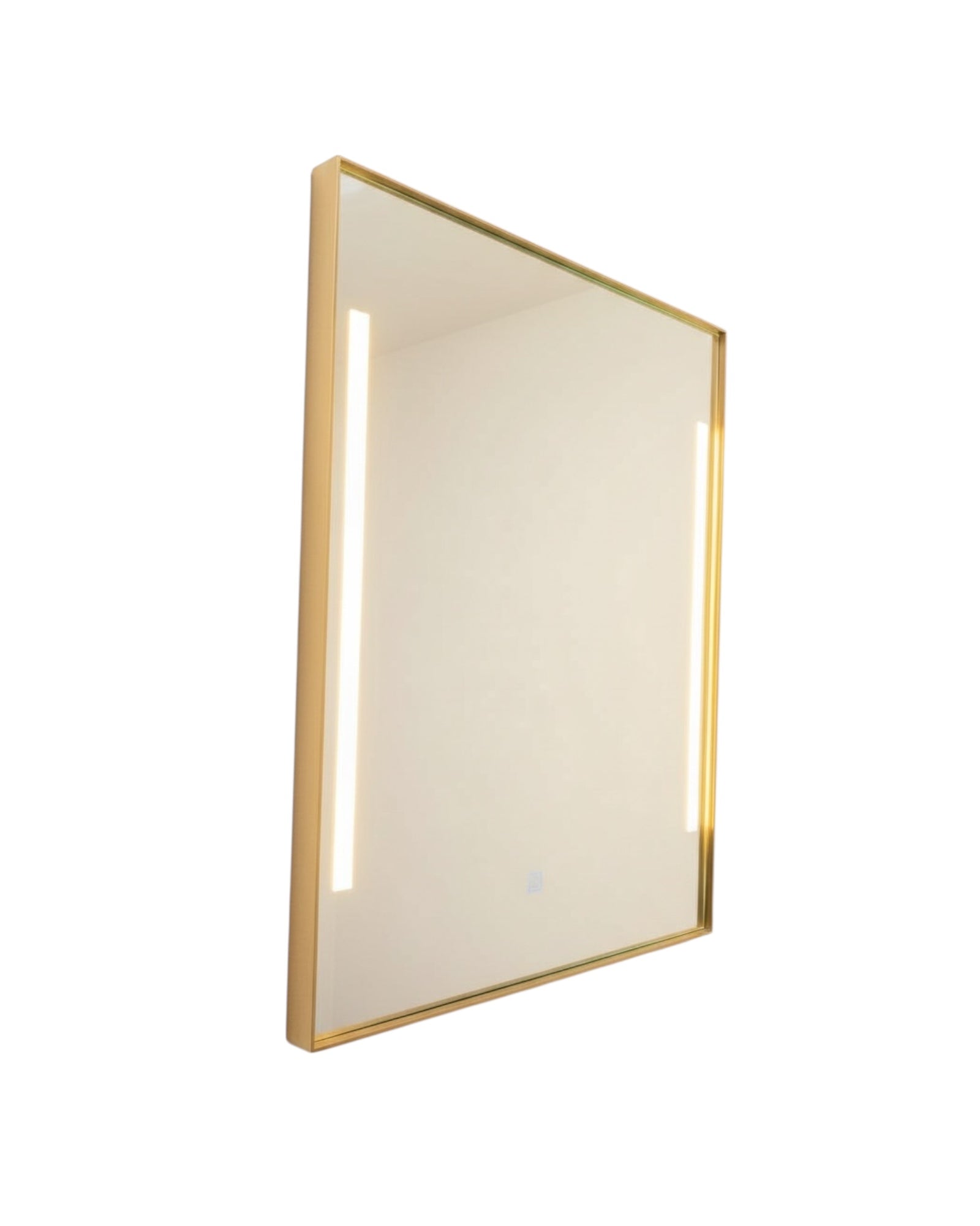 Dozzy Brass Pvd Frontlit Led Mirror With Dfogger