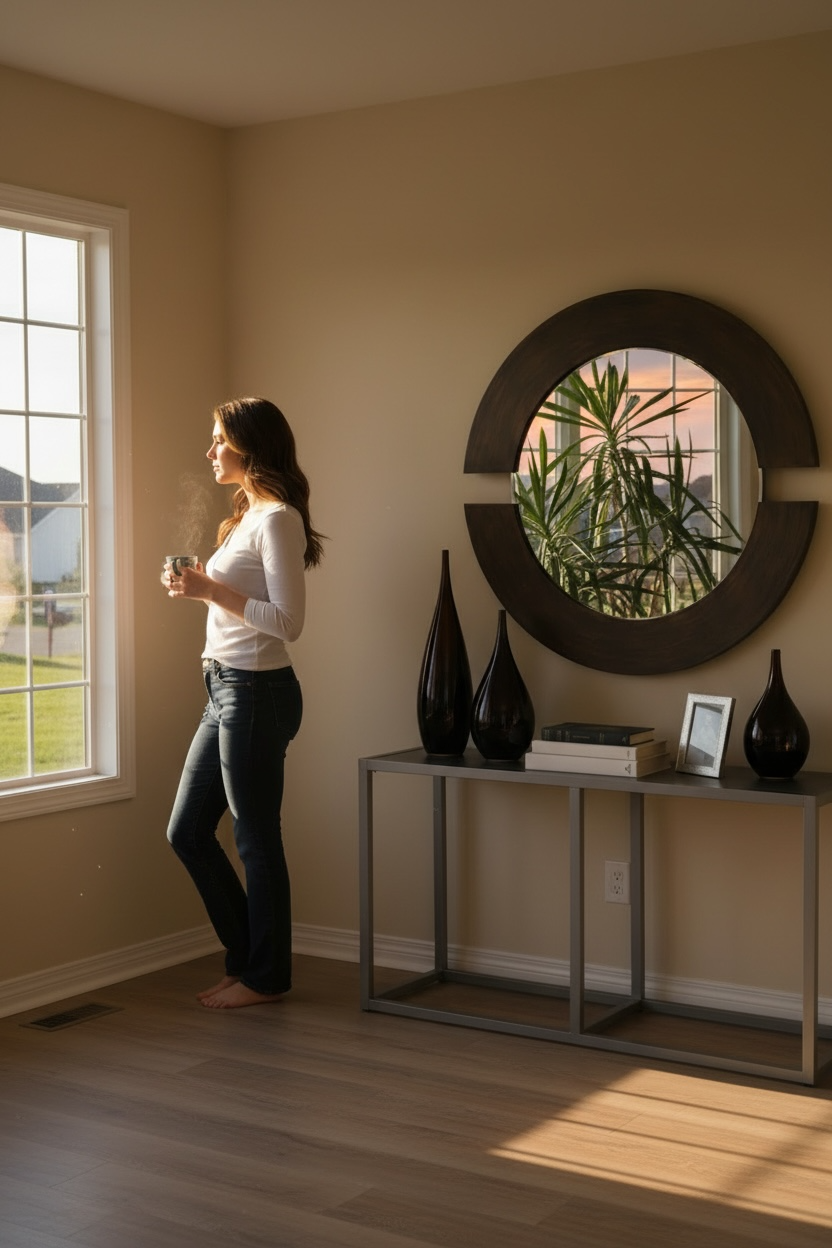 Double CS decorative Mirror