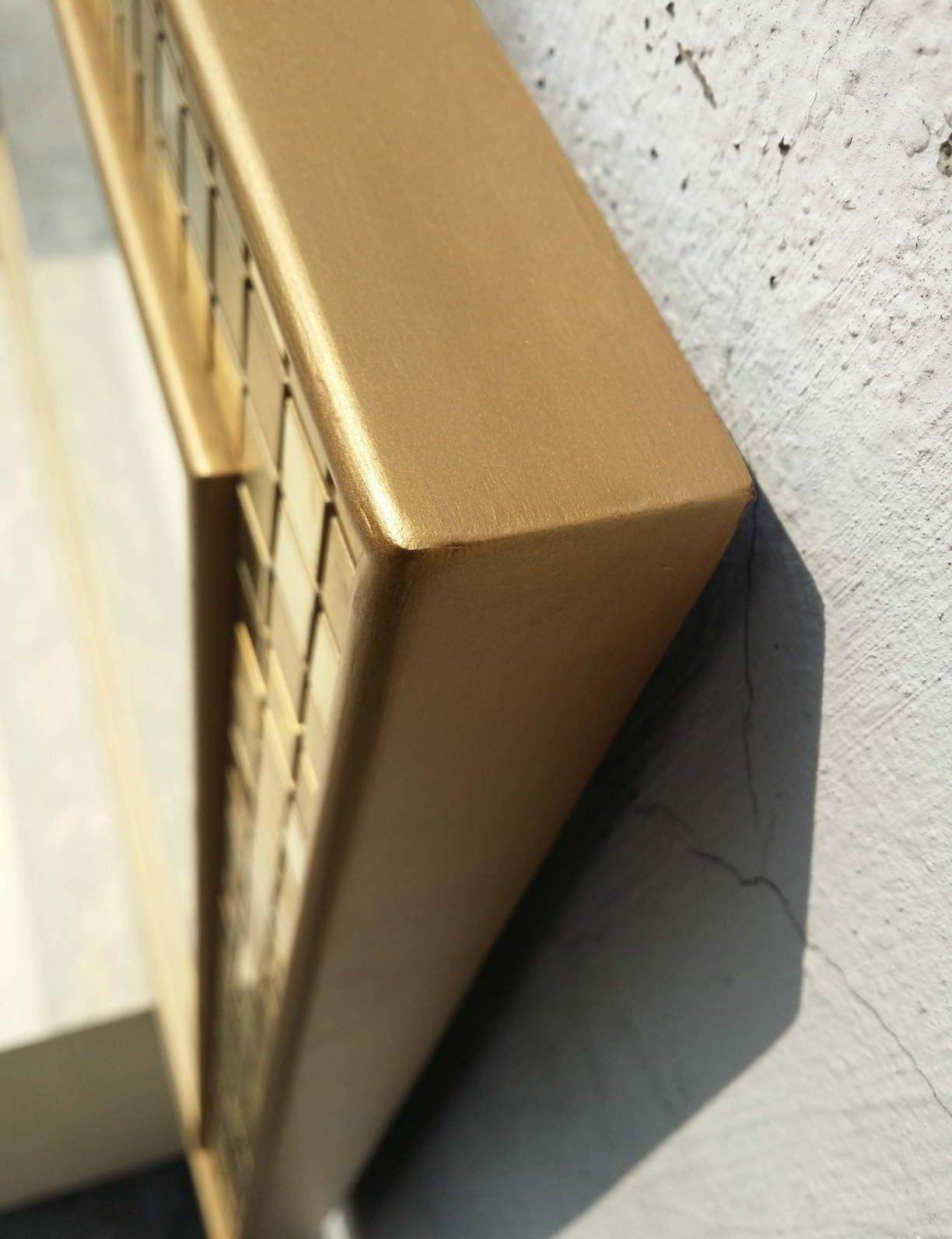 Gold Mosaic Dc Long Mirror