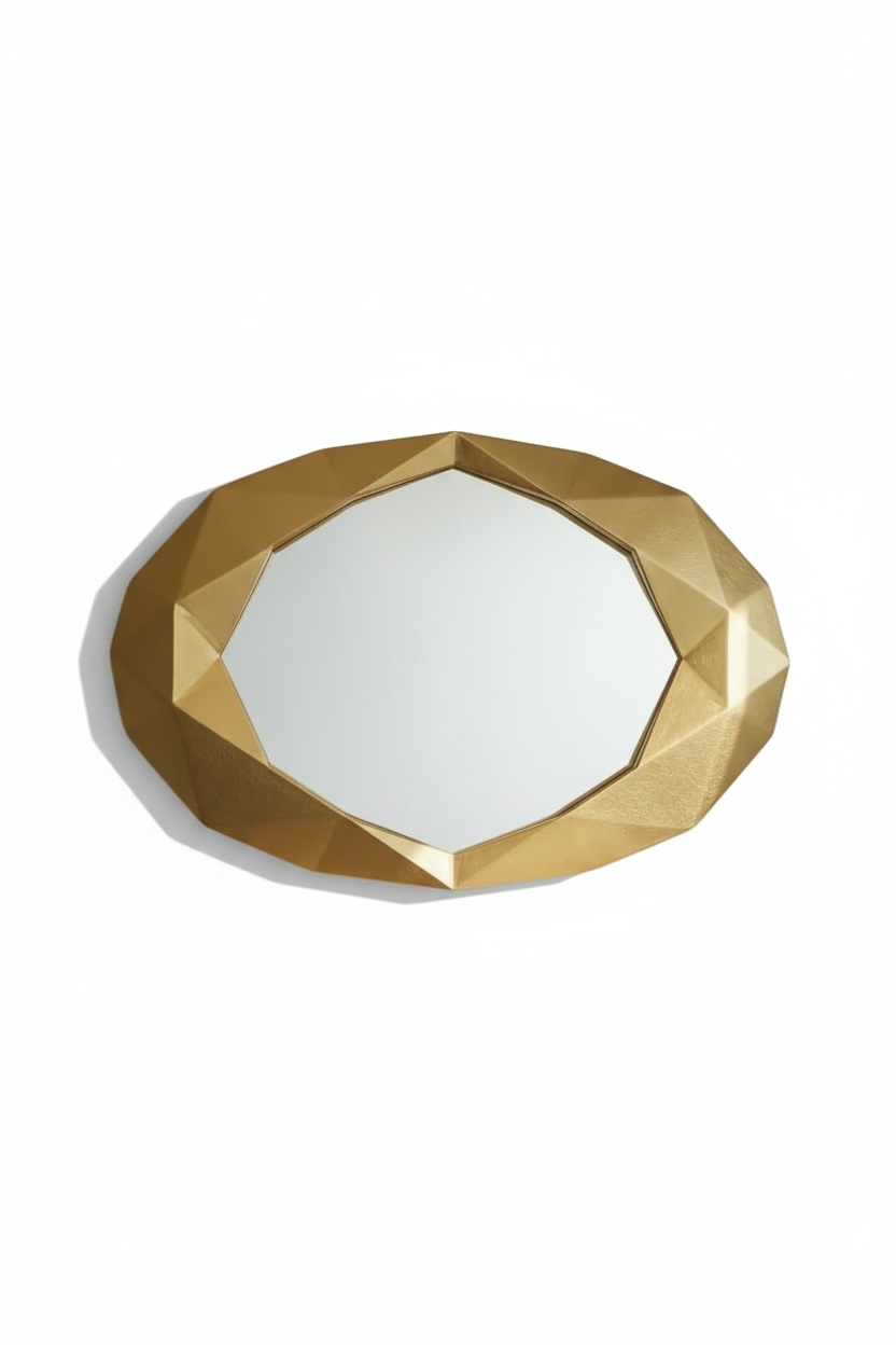 Diamond Cut Decorative Mirror