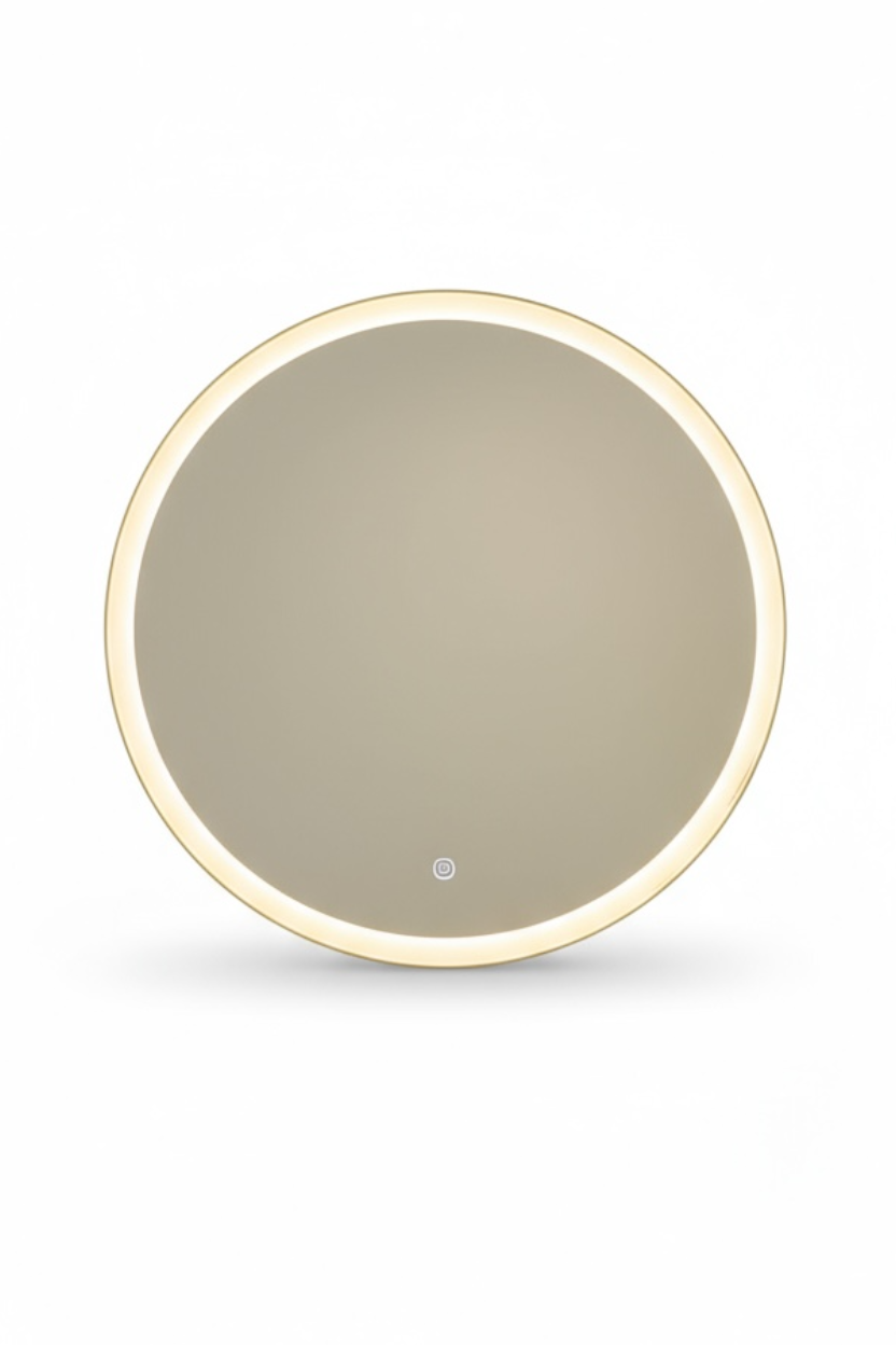 Bowl Backlit Touch Mirror with Dfogger