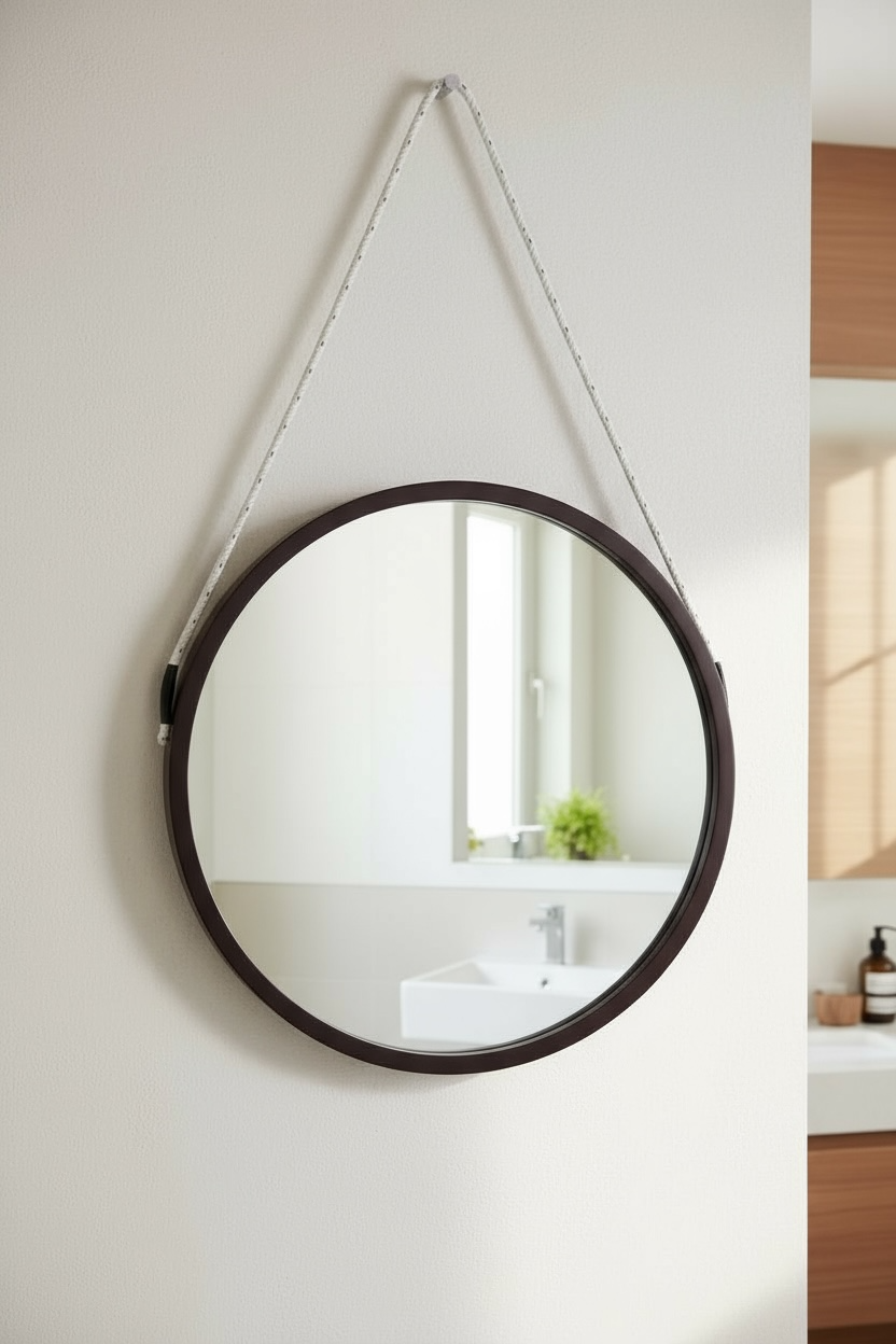 Brown-boe Hanging Decorative Mirror