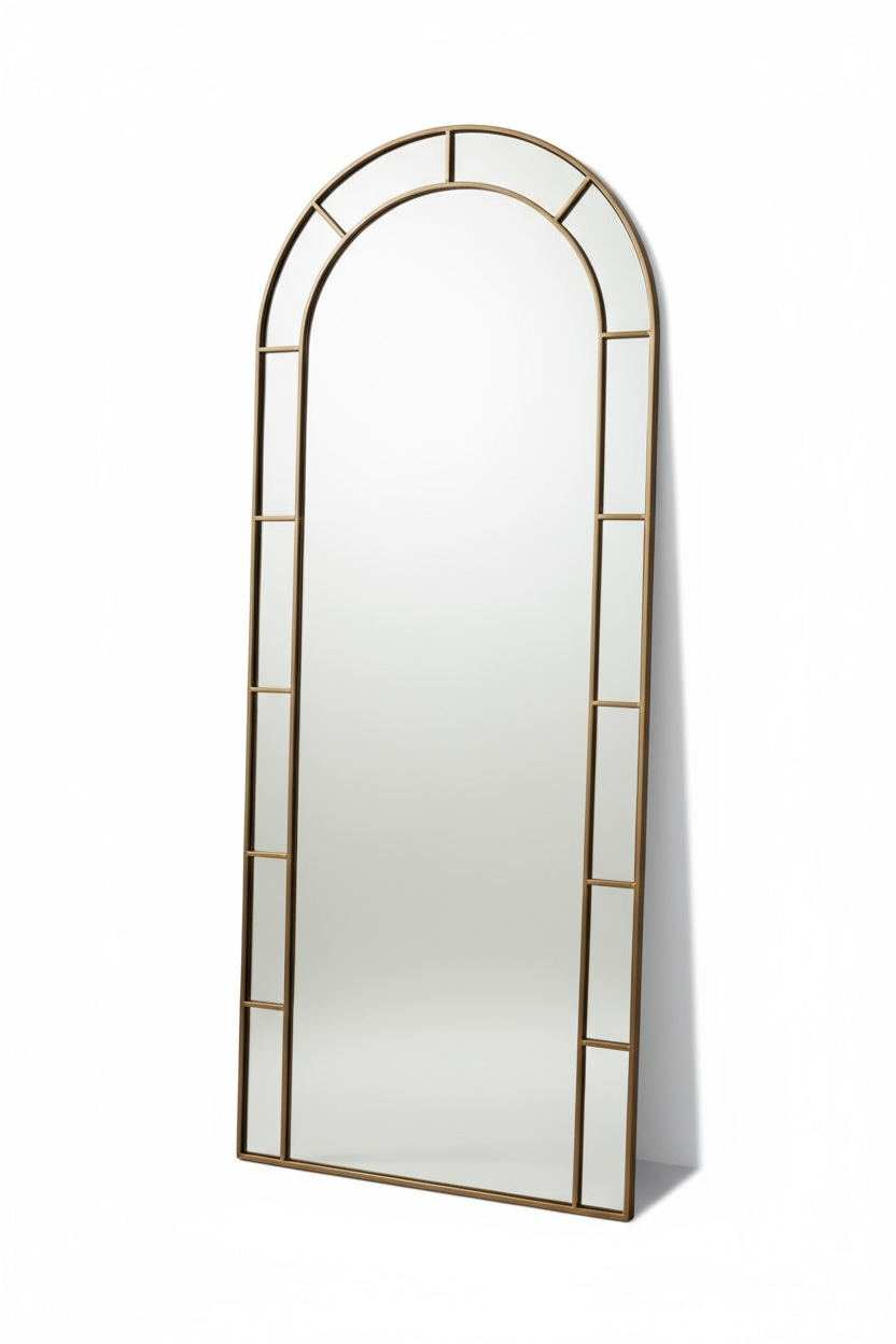 Golden Glaze Dresser Mirror