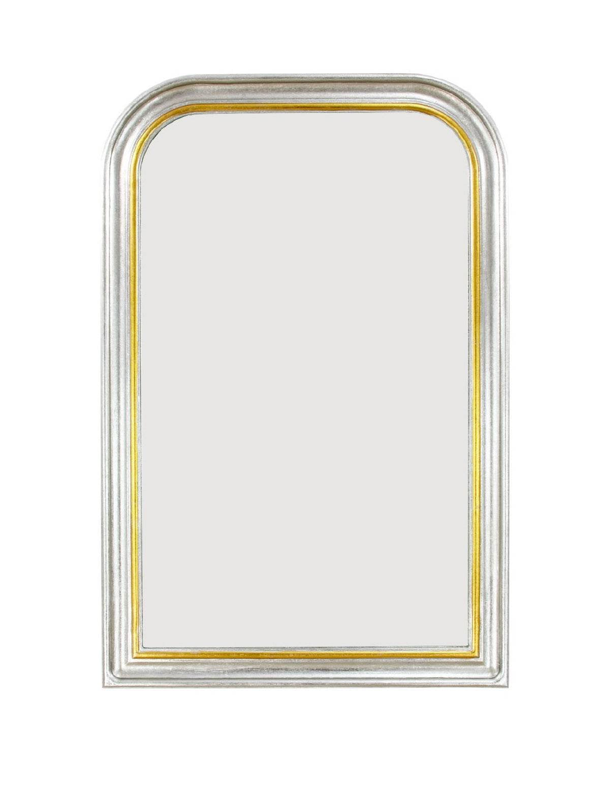 Silver And Gold Decorative Mirror