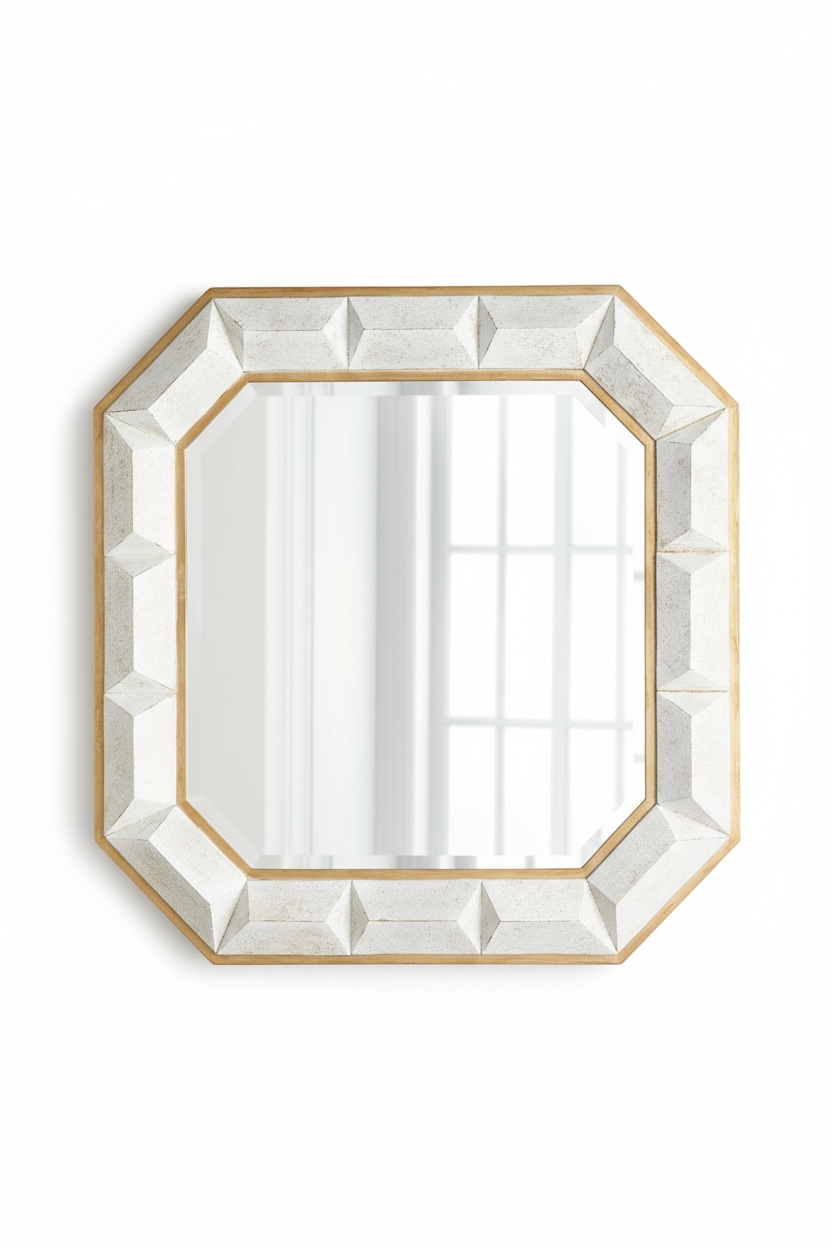 White gold amexa DC mirror