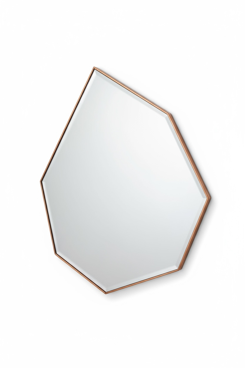 Diam Gold-edge Dc Mirror