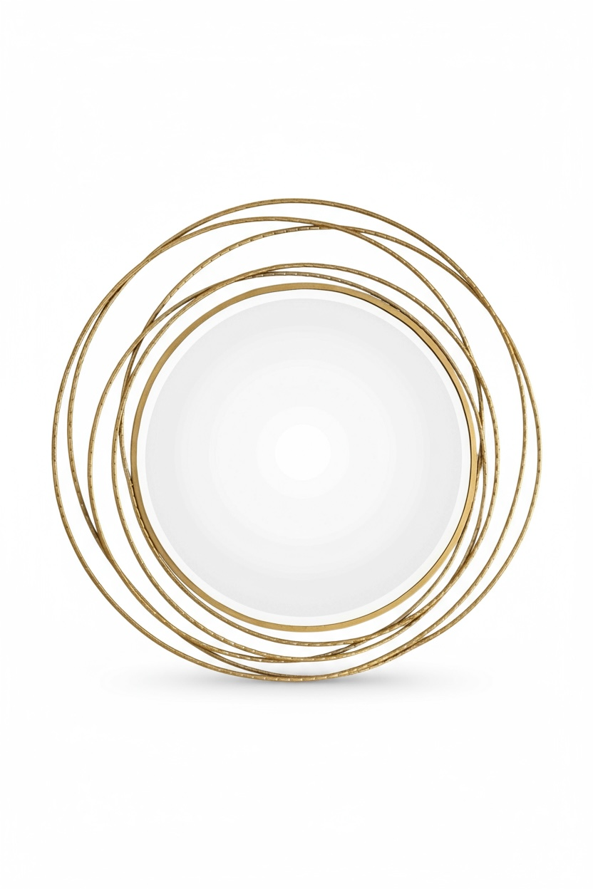 Gold Metal Wires Dc Mirror