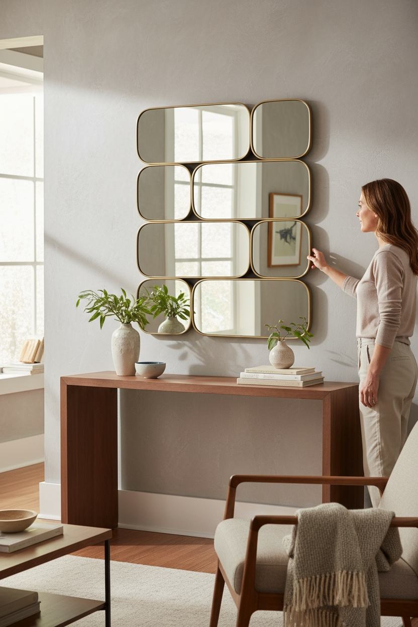 Decorative Metal Boxes Mirror