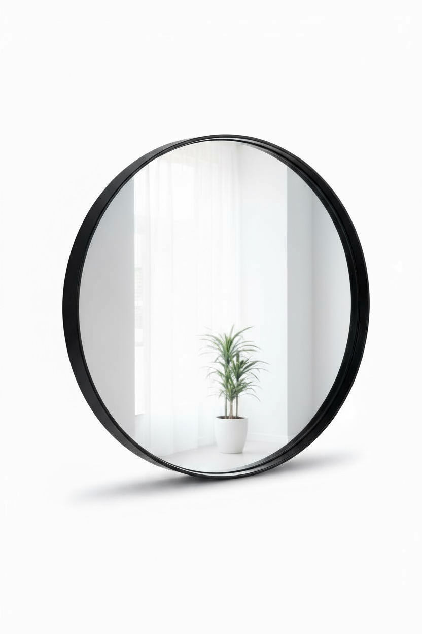 Black Rock-ring Dc Mirror