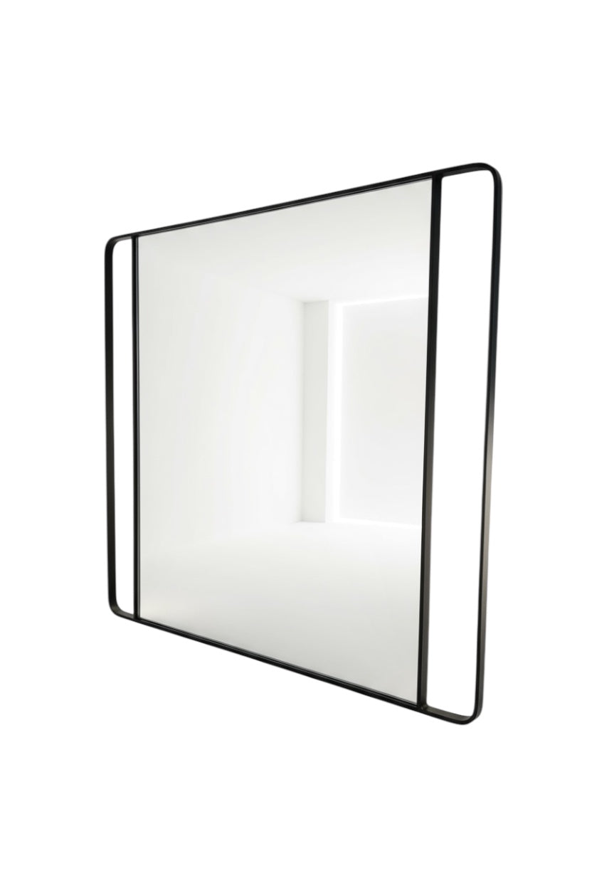 Black Ecocide Metal Mirror