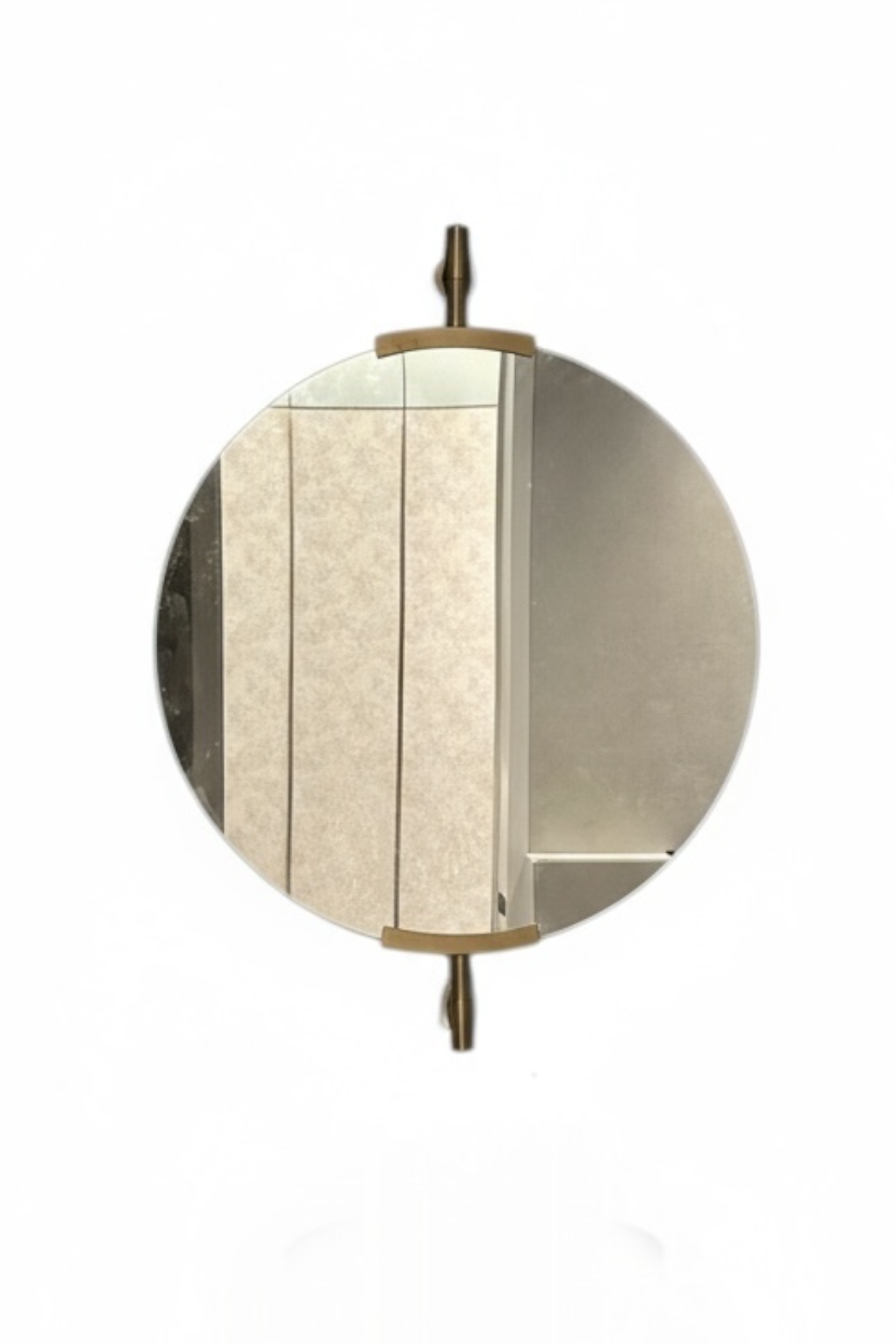 Mihold gold bathroom mirror