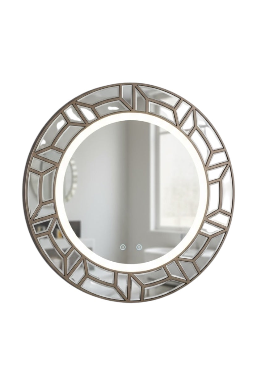 Net-x round led mirror