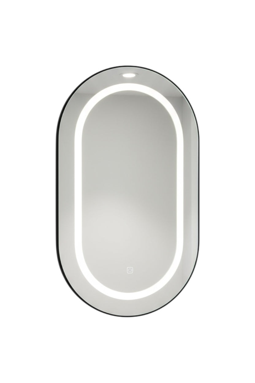 Black Capsule Storage led mirror