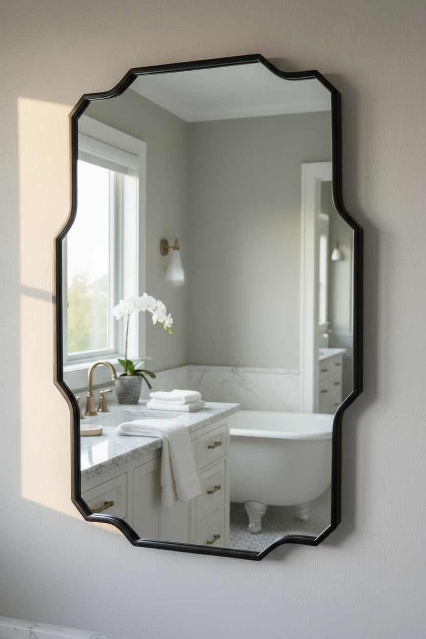 Black Truic decorative mirror