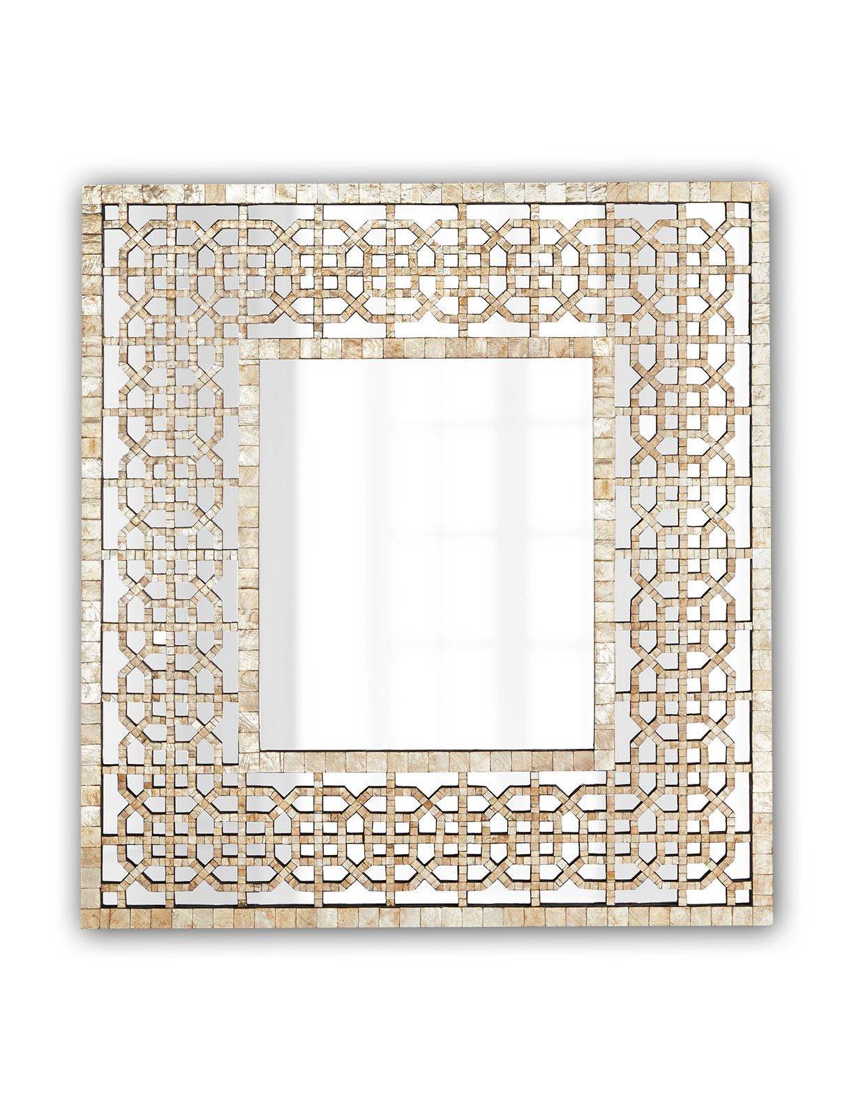 Ivory Mpearl DA Mirror - Mirrorwalla