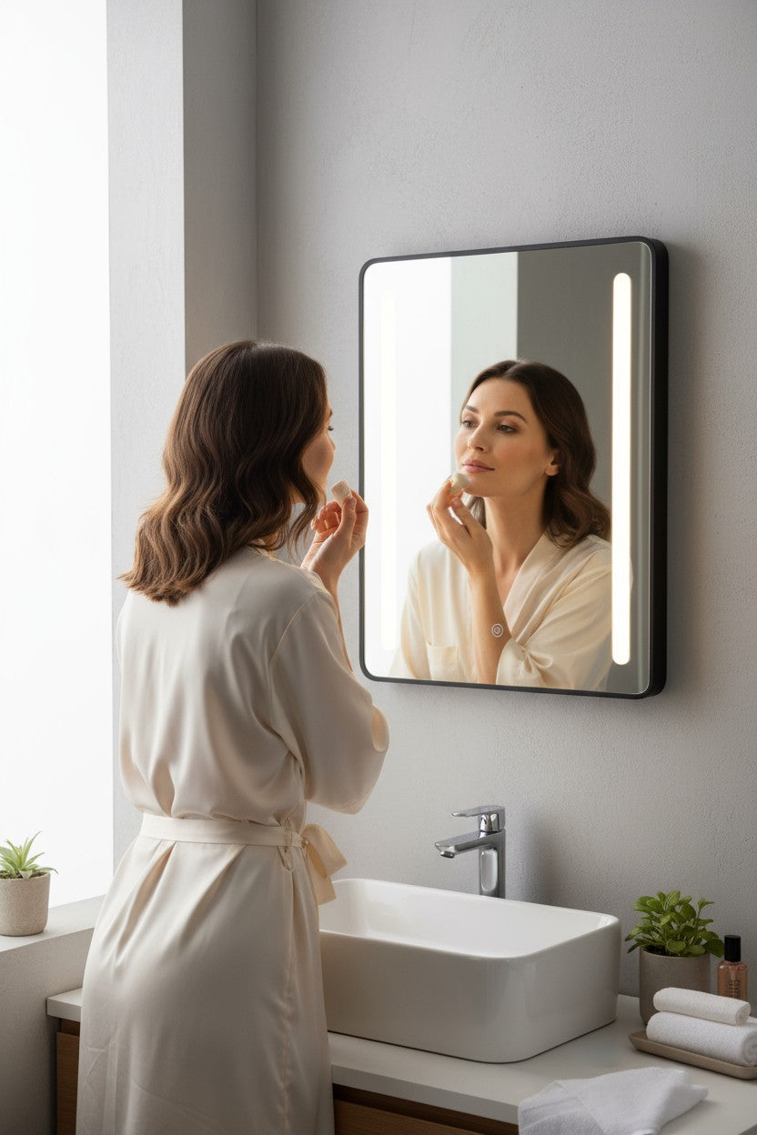 Eleviz Black Bathroom led mirror