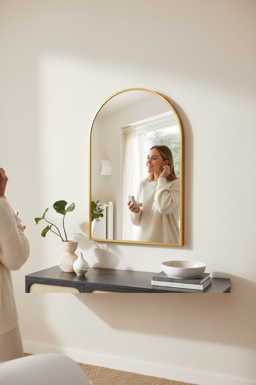 Archo-x gold Premium wall Mirror