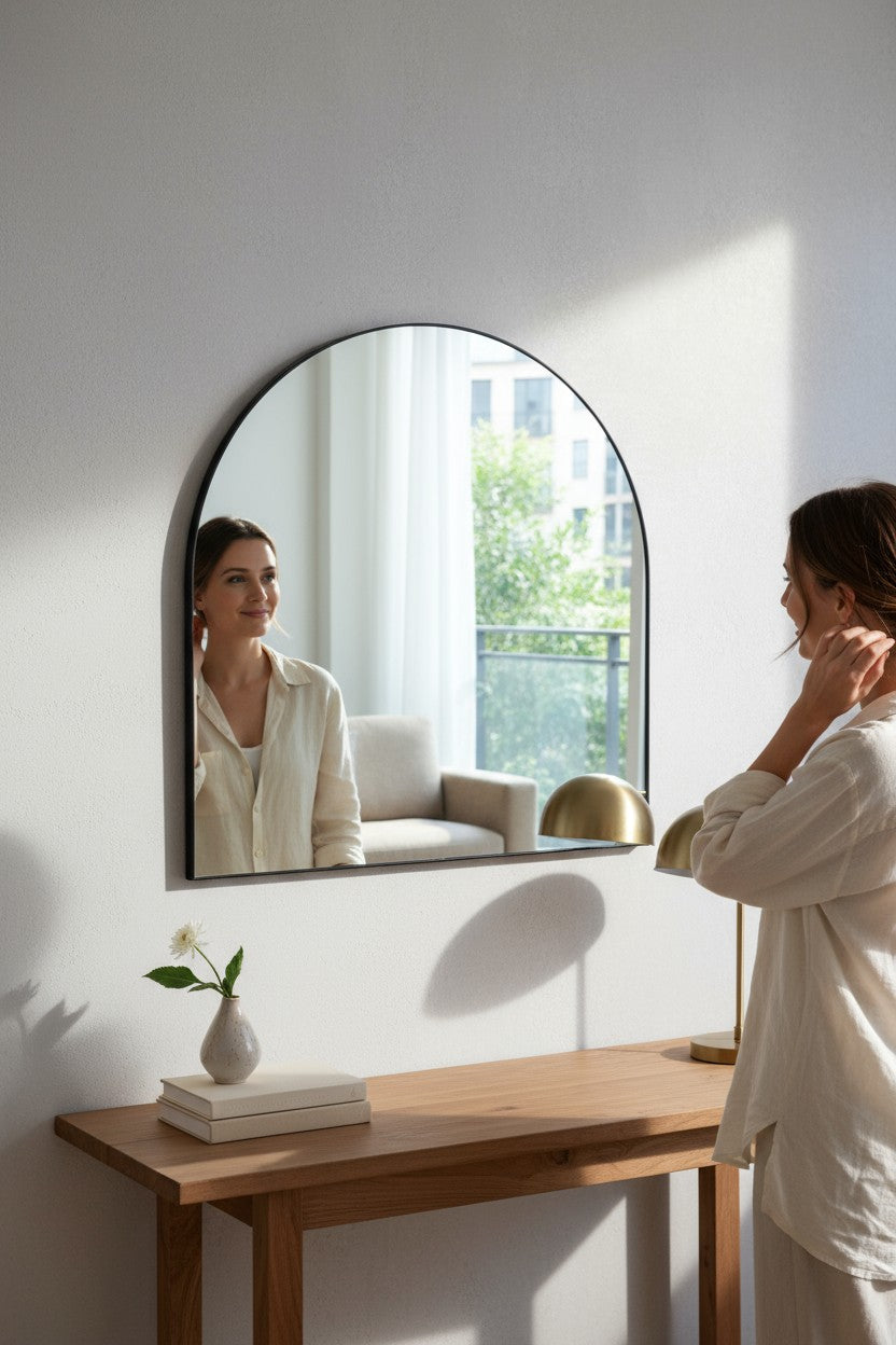 Wanga Black arch Dc Mirror