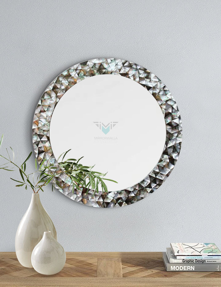 Mother Of Pearl Decorative Mirror