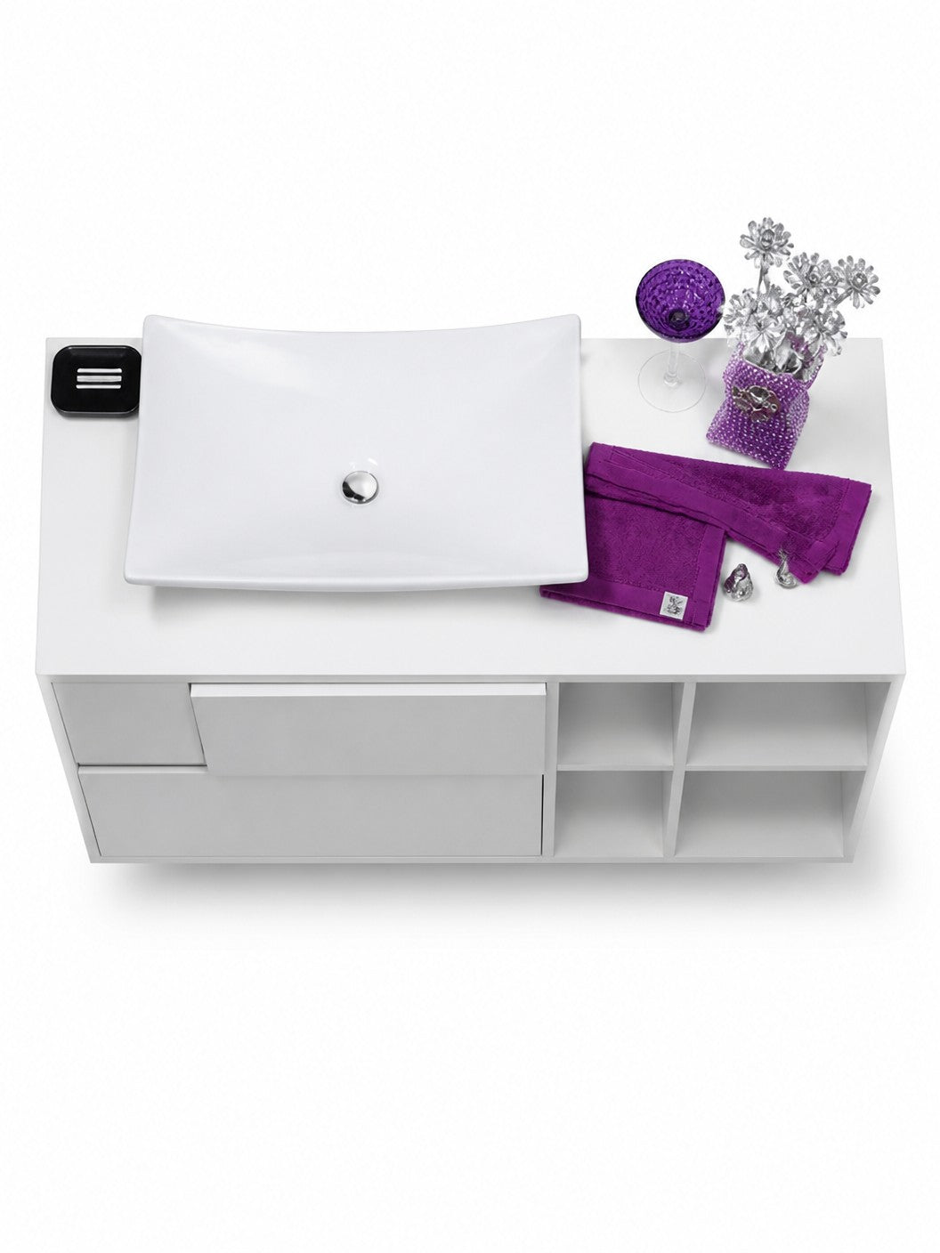 Amaze White Bathroom Vanity