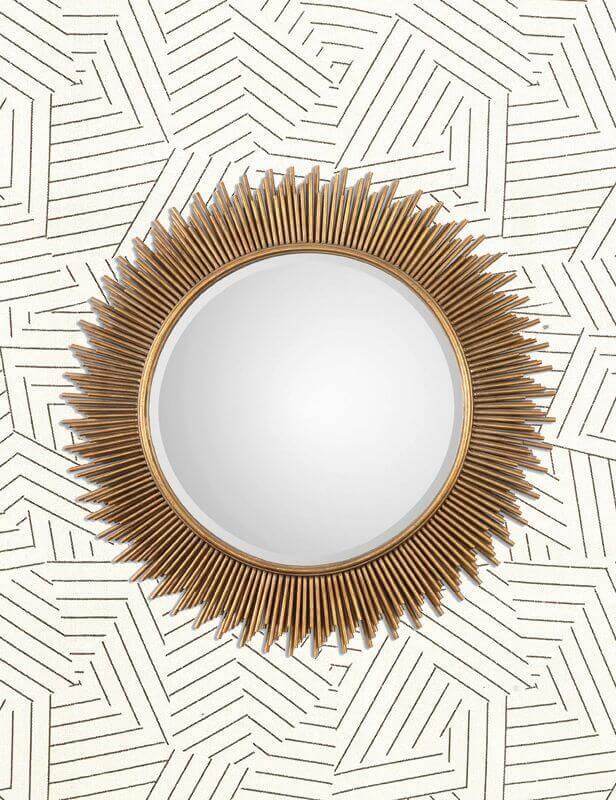 Metal Sticks Decorative Mirror - Mirrorwalla
