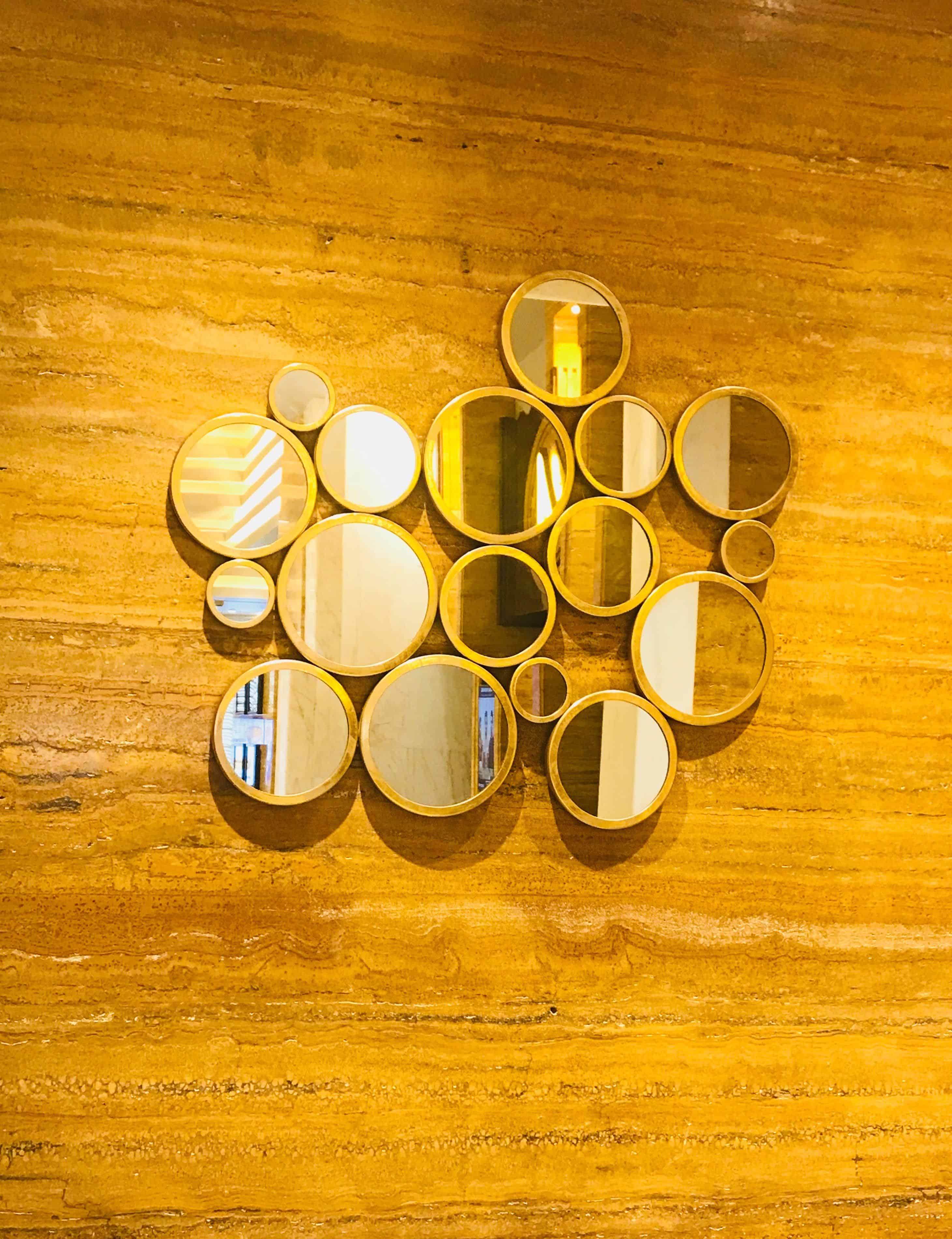 Metal Rings Decorative Mirror - Mirrorwalla