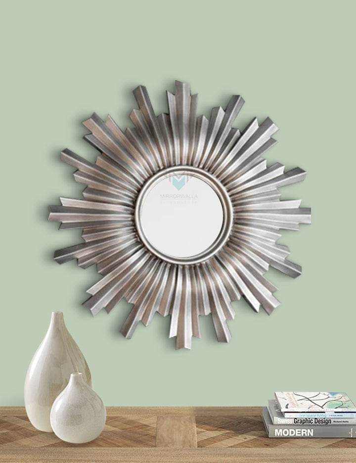 Champagne Sun Decorative Mirror - Mirrorwalla