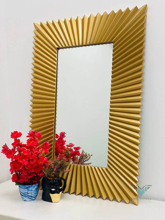 Rectowaves Decorative Mirror - Mirrorwalla