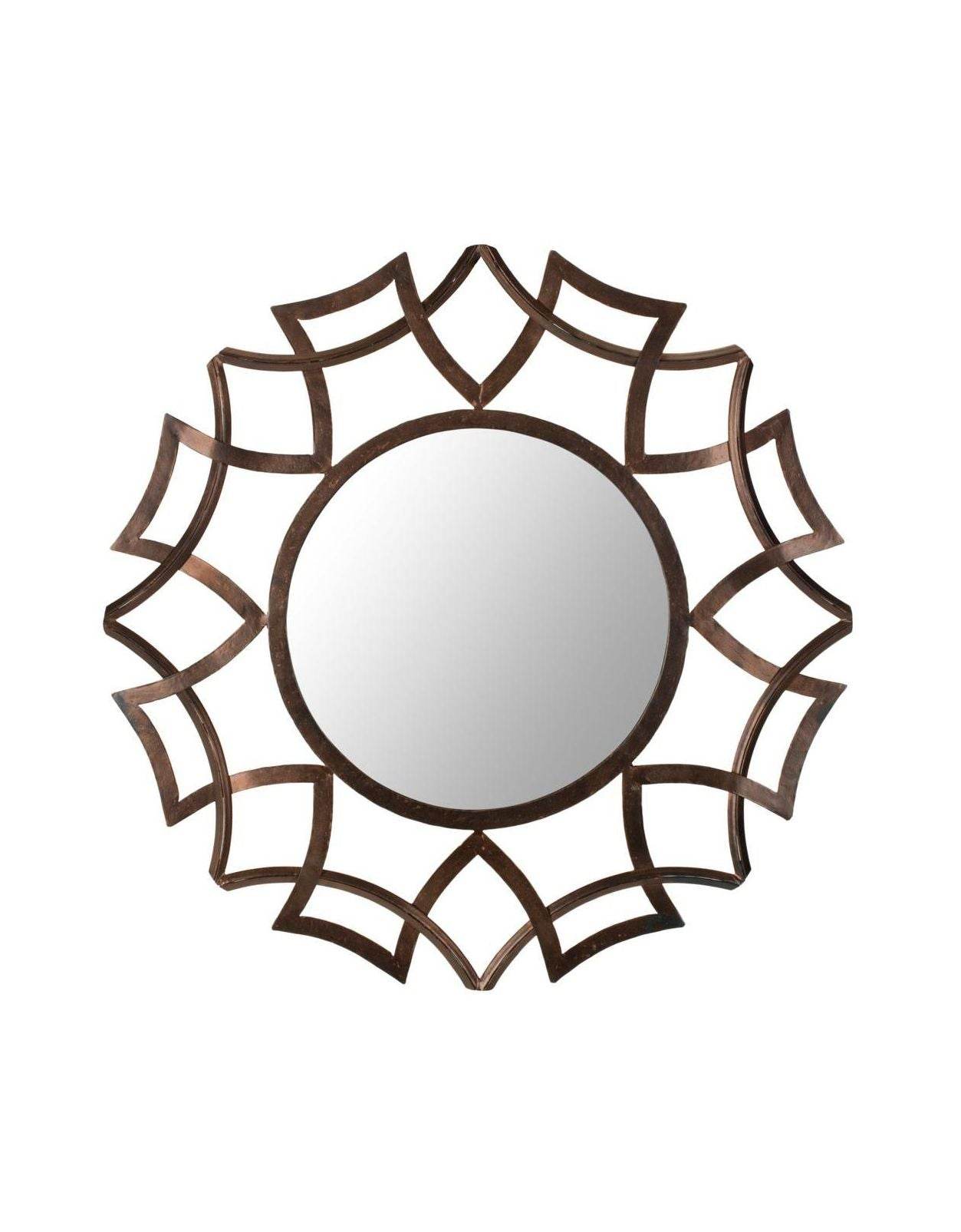 Copper Cross Decorative Mirror - Mirrorwalla