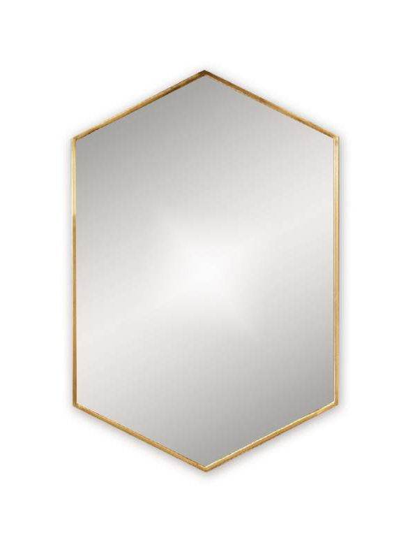Golden Edge Dc Mirror - Mirrorwalla