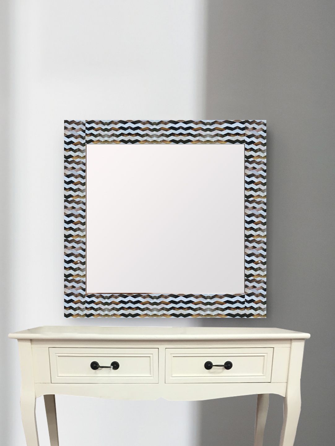 MOP Waves Decorative Mirror