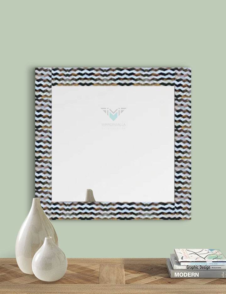 MOP Waves Decorative Mirror - Mirrorwalla