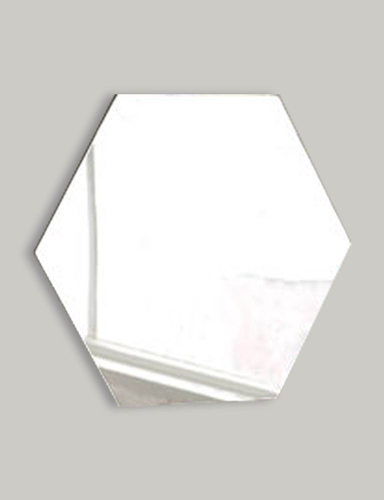 Hexagon Collage Decorative Mirror - Mirrorwalla