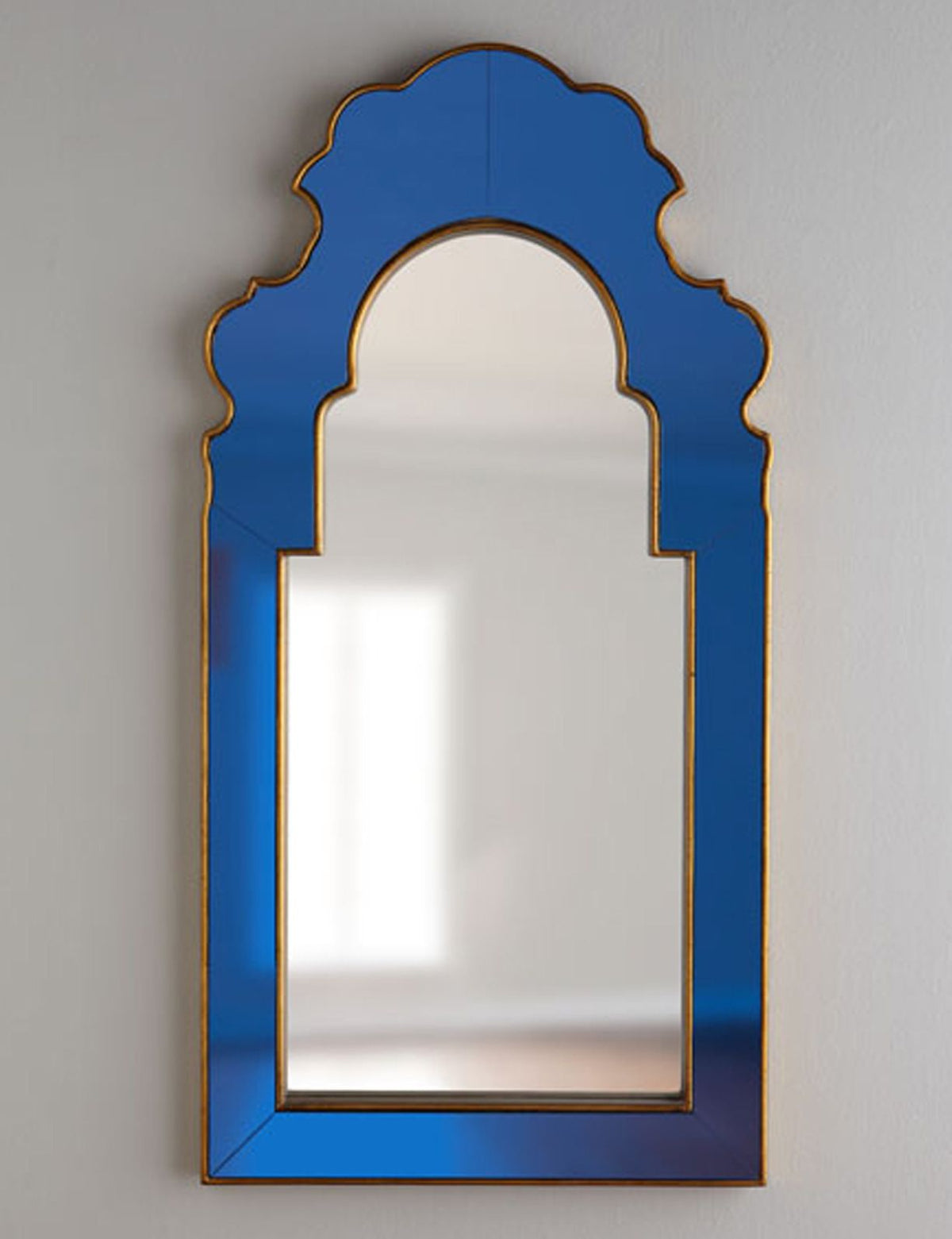 Royal Blue & Gold Dc Mirror