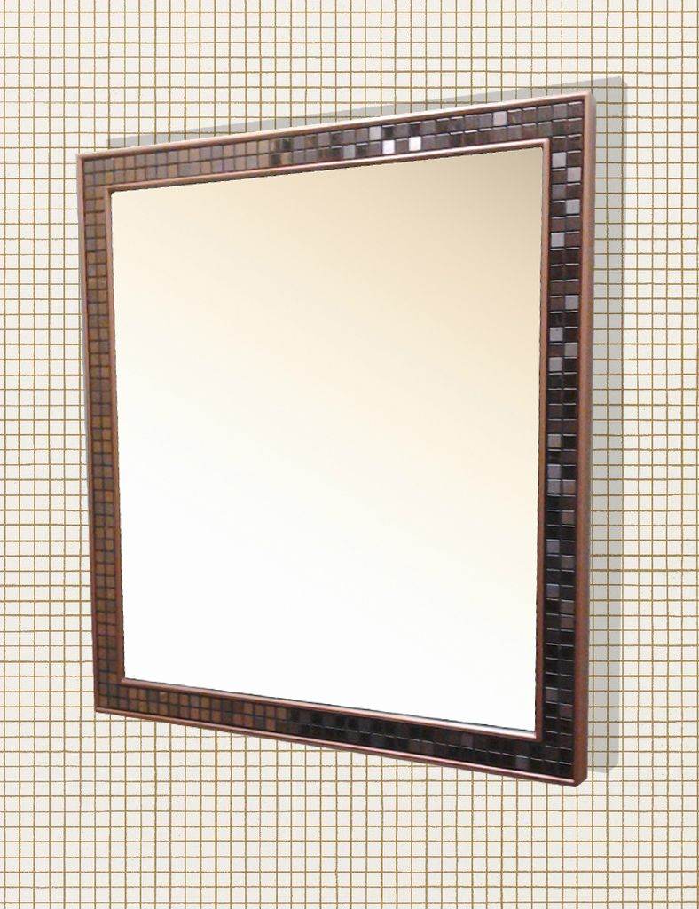 Italian Copper Mosaic Decorative Mirror - Mirrorwalla