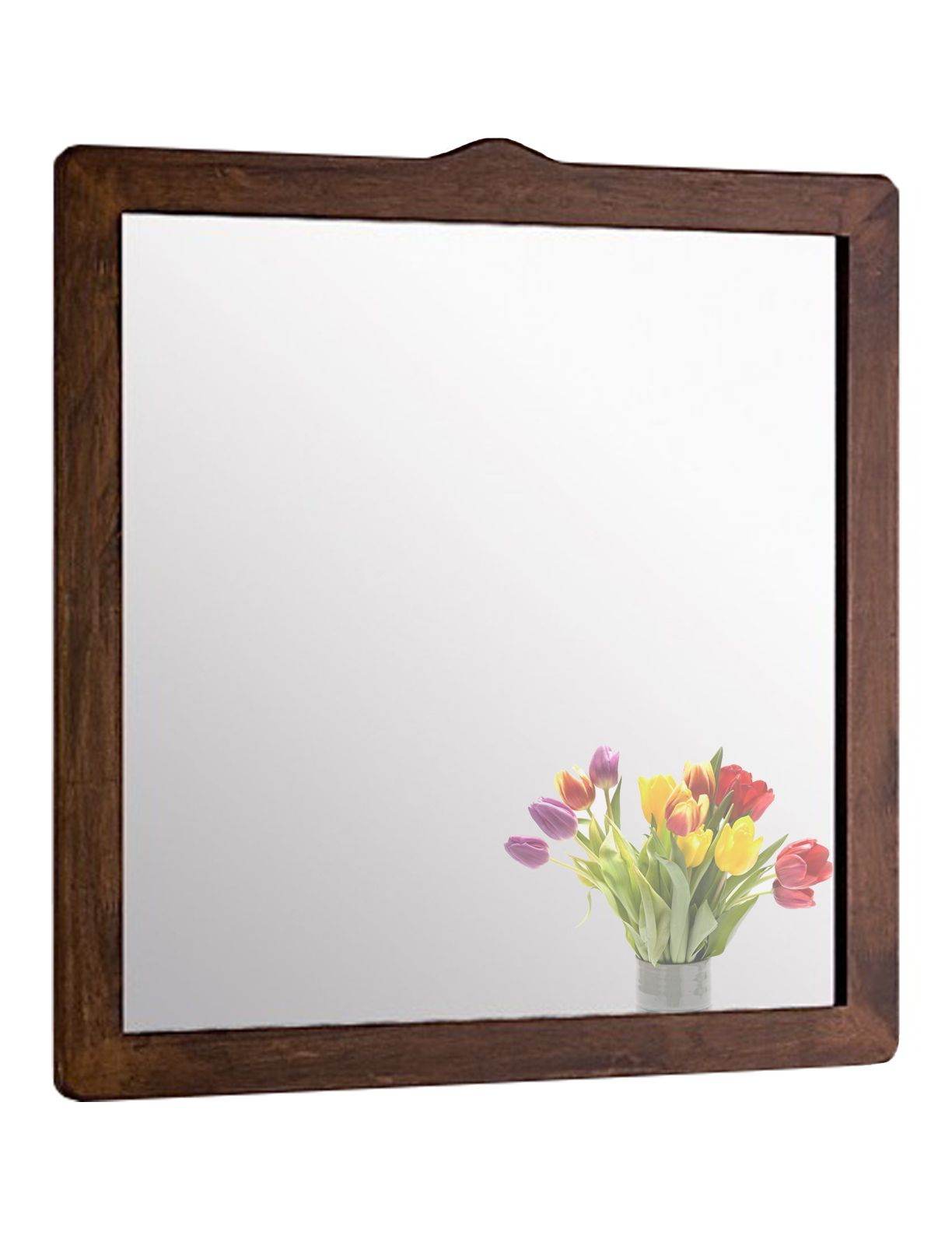 Walnut-wow Decorative Mirror - Mirrorwalla