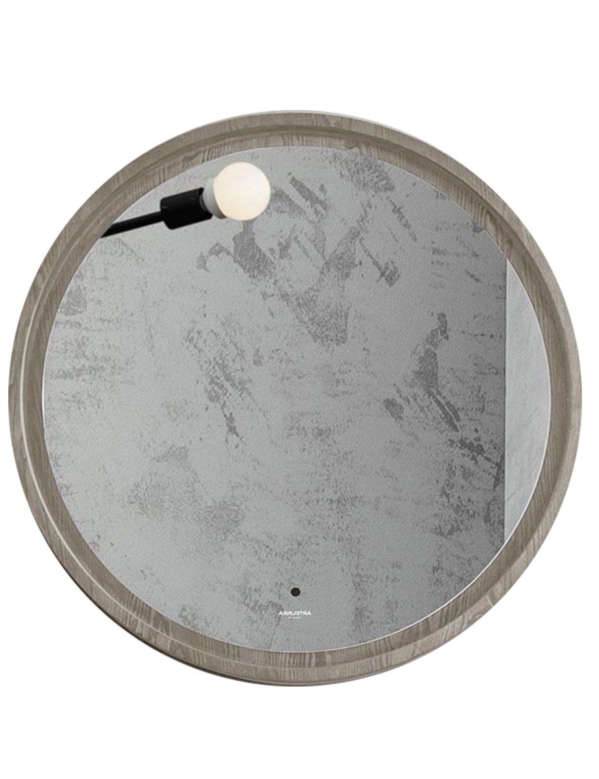 Decorative Oak Wood Mirror - Mirrorwalla