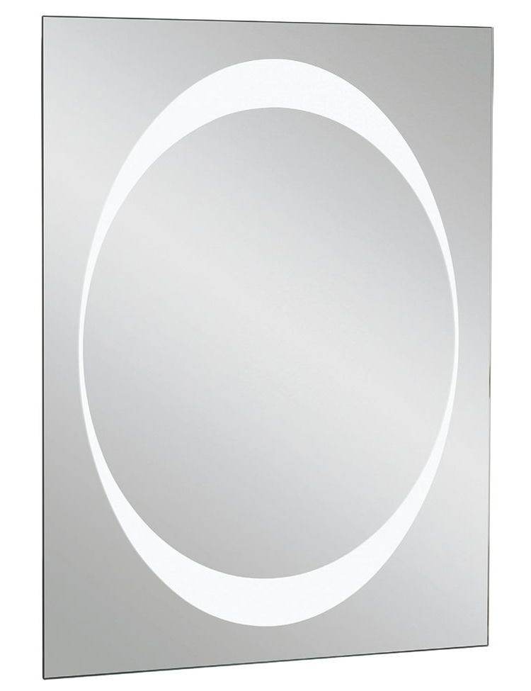 Oval Moon LED Mirror - Mirrorwalla