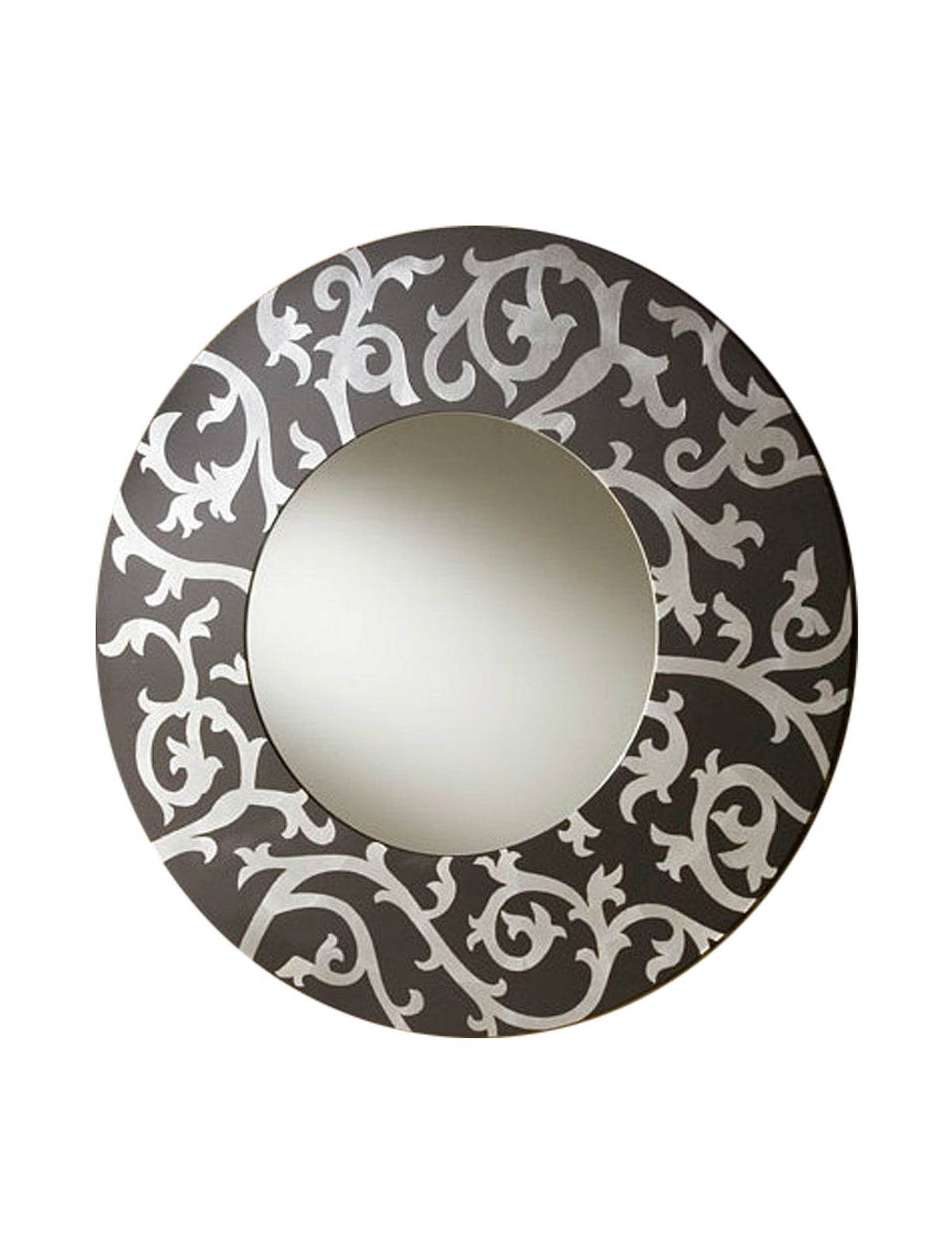 White Inlay Mirror