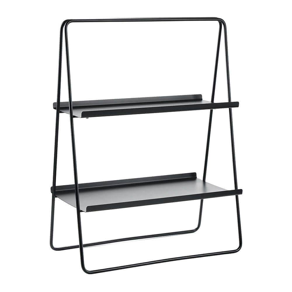 Black PVD Coated Table Shelving Unit - Mirrorwalla