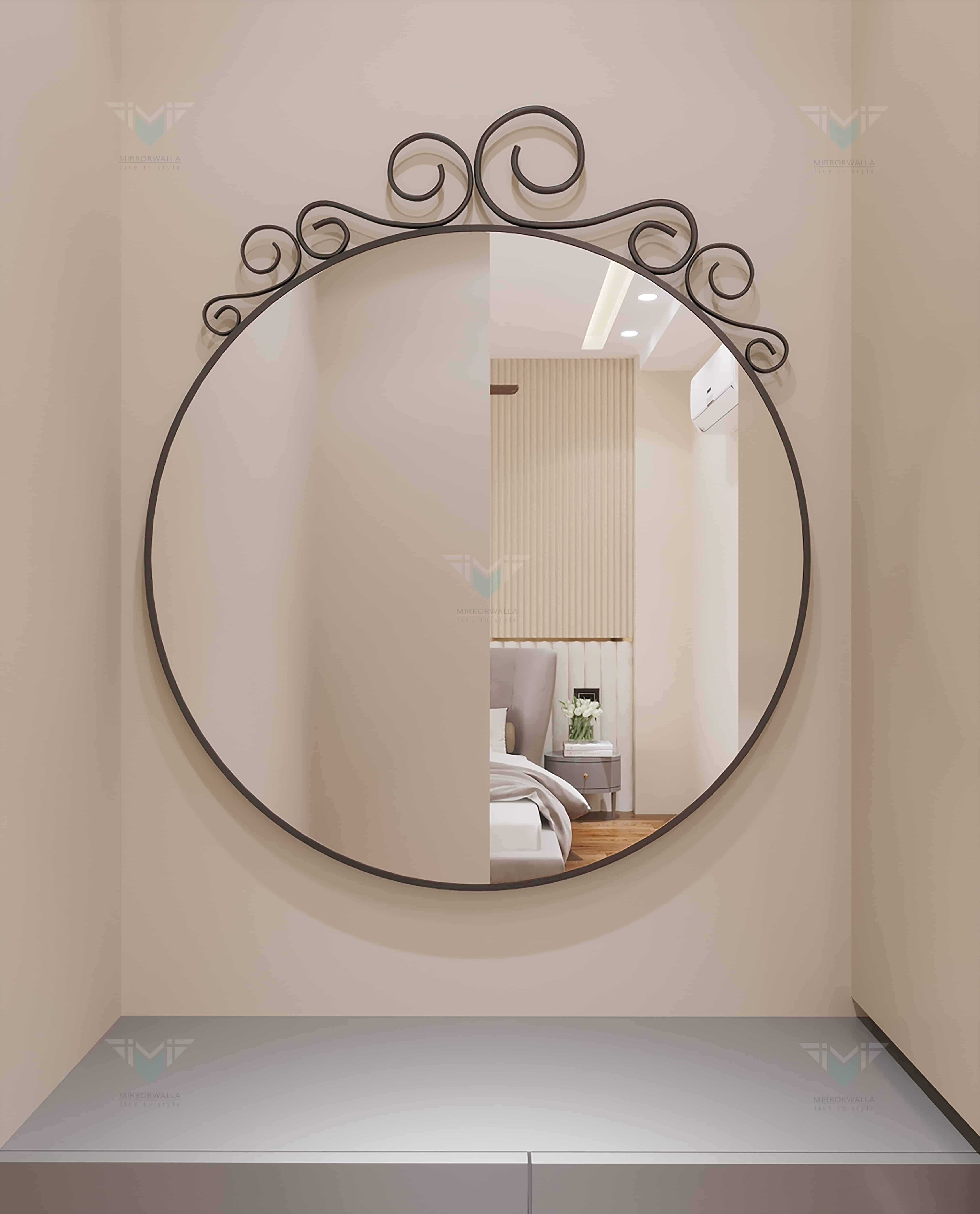 Rot Iron Black Mirror - Mirrorwalla