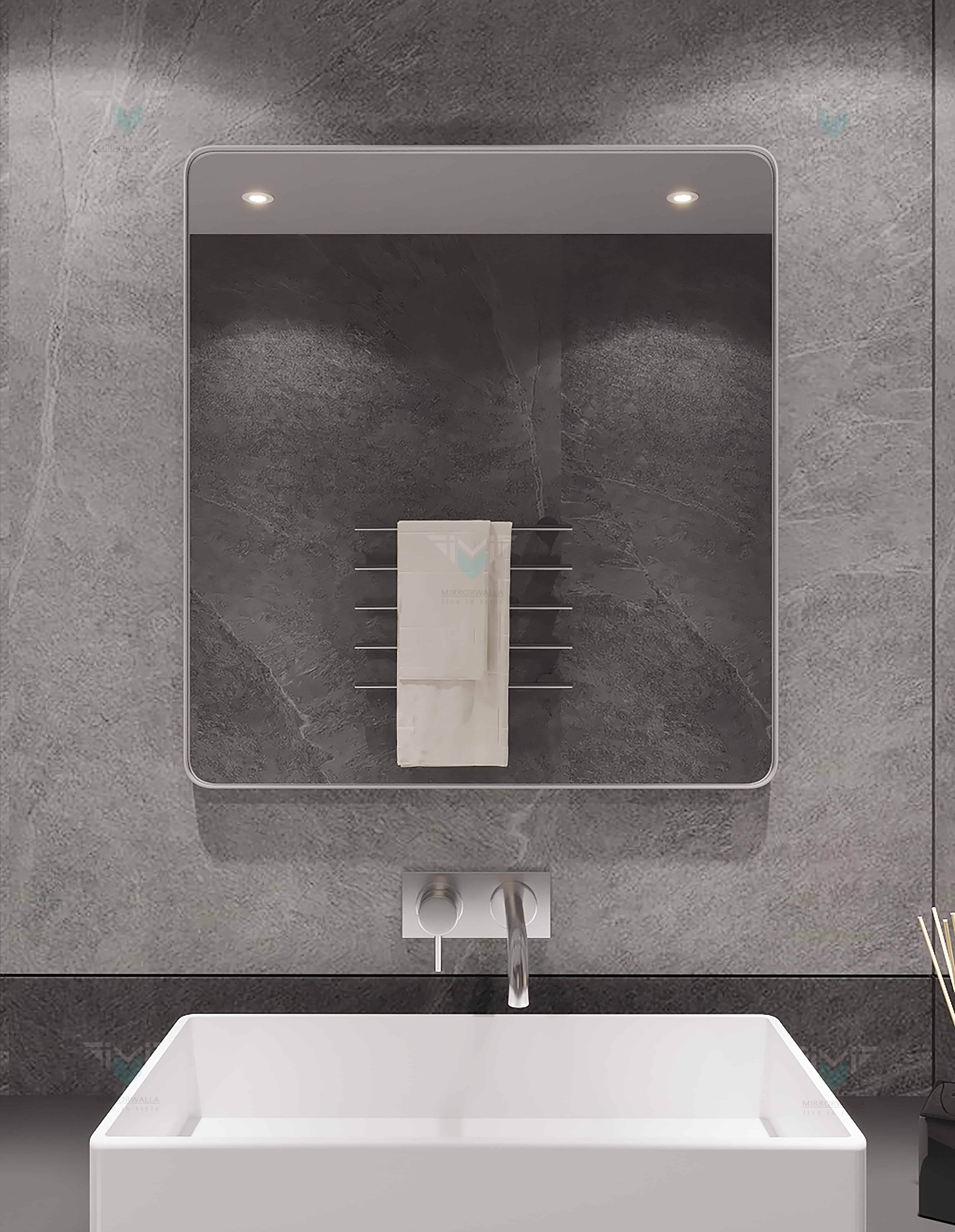 White GRT Decorative Mirror - Mirrorwalla